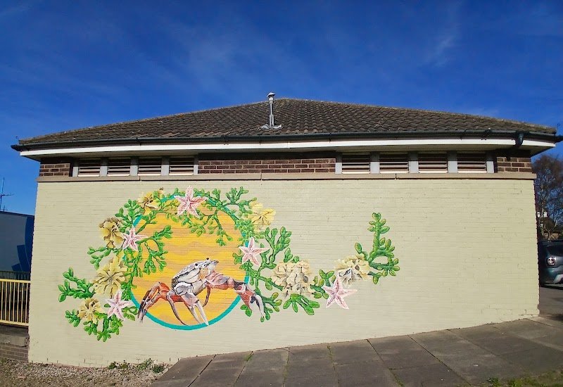 Crab Mural Cleethorpes