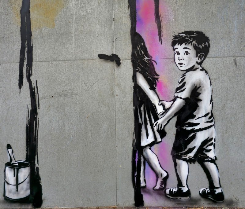 Secret Door Mural
