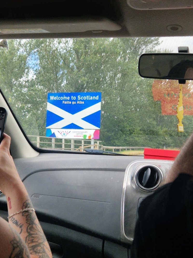 Welcome to Scotland Sign