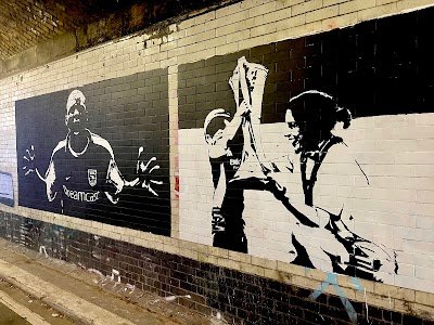 Northbanksy x Arsenal Graffiti Murals