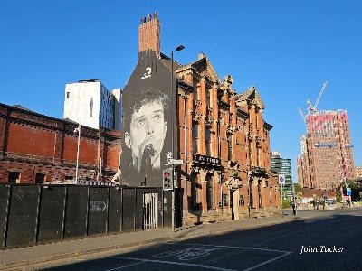 Ian Curtis Mural